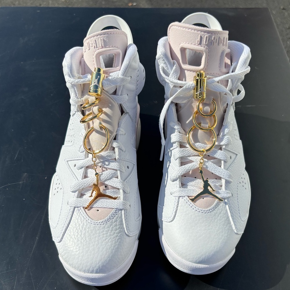 Jordan 6 Retro “Gold Hoops” Women’s Size 7.5 – NEW w/ Box